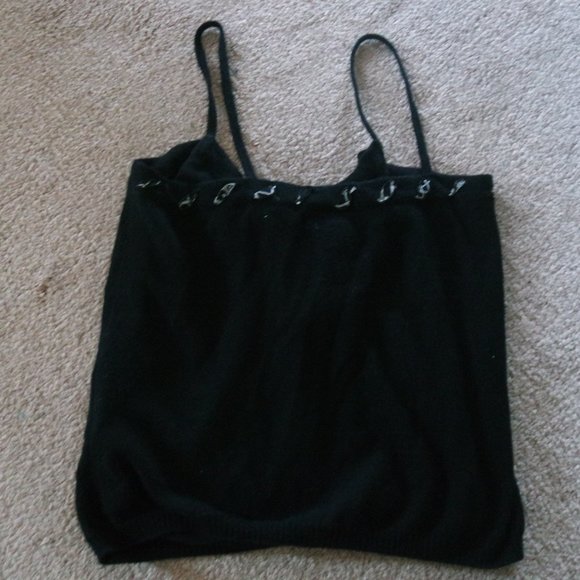 Black Cami with Bow - Picture 2 of 2